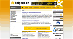 Desktop Screenshot of helpnet.cz