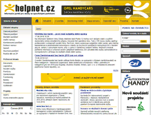 Tablet Screenshot of helpnet.cz